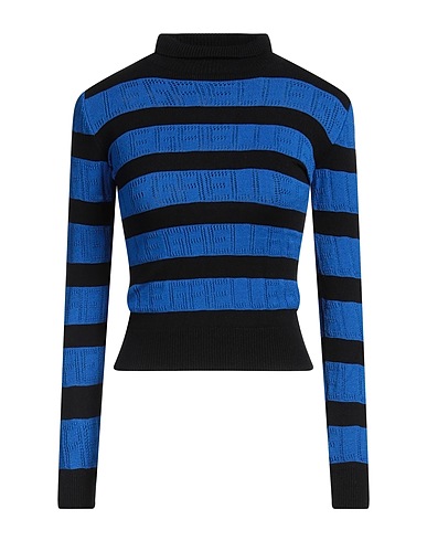 GAëLLE Paris Polo neck Bright blue 52% Viscose, 28% Polyester, 20% Polyamide