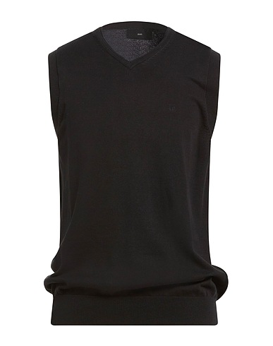 LIU •JO MAN Pullover Schwarz 100% Baumwolle