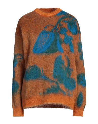 LA DOUBLE J Jumper Camel 60% Mohair wool, 36% Polyamide, 4% Wool