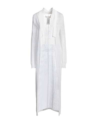 ISABEL BENENATO Cardigan Ivoire 85% Lin, 15% Polyamide