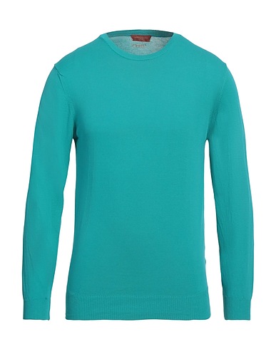 DANIELE FIESOLI Jumper Turquoise 100% Cotton