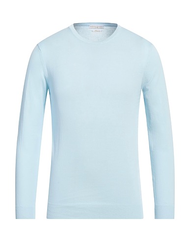DANIELE FIESOLI Jumper Sky blue 100% Cotton