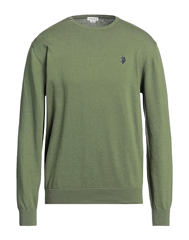 U.S.POLO ASSN. Jumper Military green 100% Cotton