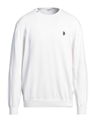 U.S.POLO ASSN. Jumper White 100% Cotton