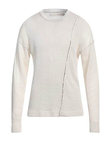 ISABEL BENENATO Jumper Ivory 100% Linen