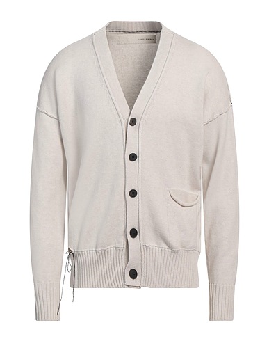 ISABEL BENENATO Cardigan Off white 85% Cotone, 15% Cachemire