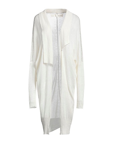 ISABEL BENENATO Cardigan Ivory 100% Linen