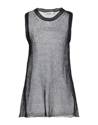 PDR PHISIQUE DU ROLE ニットベスト ブラック コットン 100%