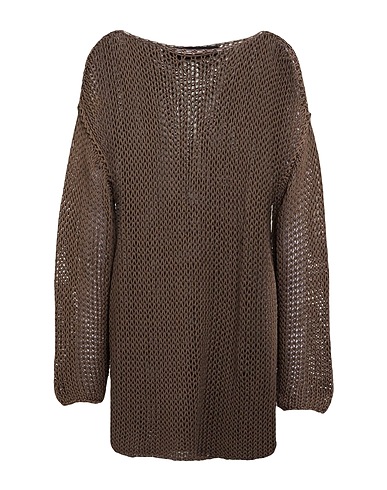 ISABEL BENENATO Jumper VERDE SCURO 100% Cotton