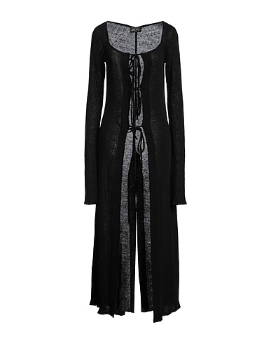 ANDREA YA' AQOV Cardigan Black 100% Linen