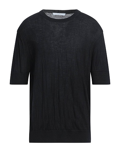HELMUT LANG Jumper Black 66% Merino Wool, 24% Polyurethane, 8% Polyester, 1% Polyamide, 1% Elastane