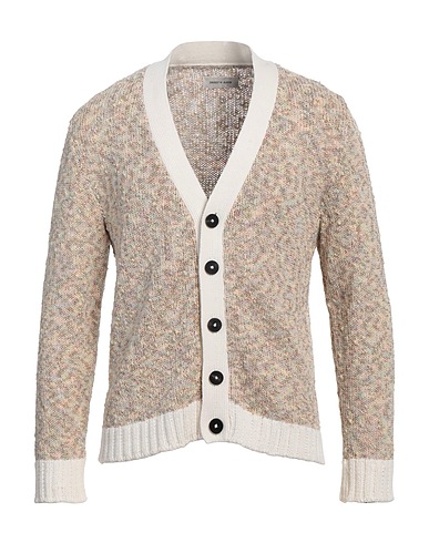 ERNEST W. BAKER Cardigan Beige 62% Wool, 30% Viscose, 8% Nylon, Cotton, Synthetic fibers