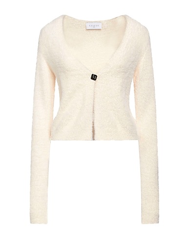 GAëLLE Paris Strickjacke Beige 100% Polyamid