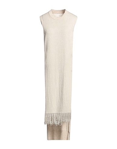 ISABEL BENENATO Sleeveless sweater Ivory 67% Cotton, 20% Linen, 13% Polyester