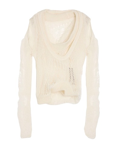 RICK OWENS Pullover Bianco 50% Poliammide, 46% Lana mohair, 4% Lana