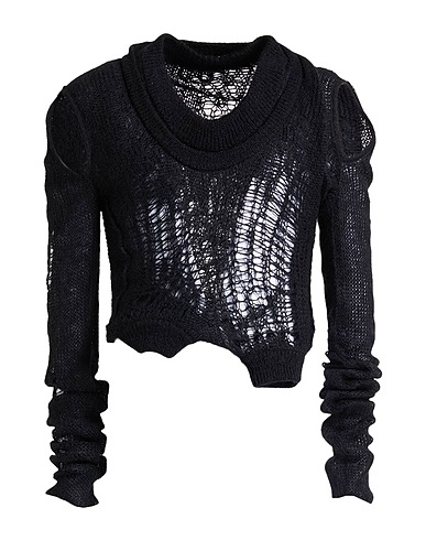 RICK OWENS Jumper Black 50% Polyamide, 46% Mohair wool, 4% Wool