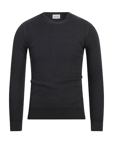 EXTE Jumper Charcoal 100% Merino Wool