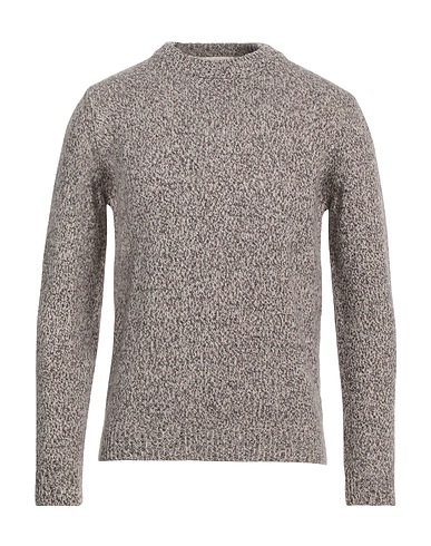 WOOL & CO Pullover Dunkelbraun 80% Wolle, 20% Polyamid