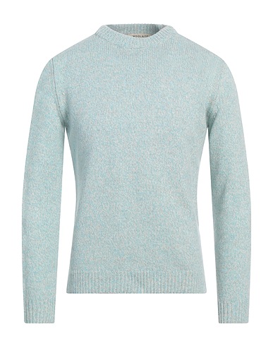 WOOL & CO Pullover Tūrkis 80% Wolle, 20% Polyamid