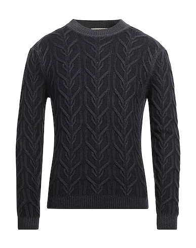 WOOL & CO Jumper Charcoal 100% Merino Wool