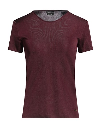 TOM FORD Jumper Burgundy 100% Viscose