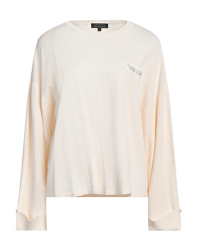 ARMANI EXCHANGE Sweater Ivory 62% Viscose, 38% Polyamide