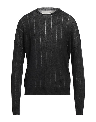 ISABEL BENENATO Jumper Black 100% Linen