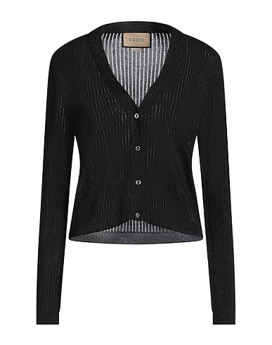 GUCCI Cardigan Black 80% Viscose, 20% Polyester