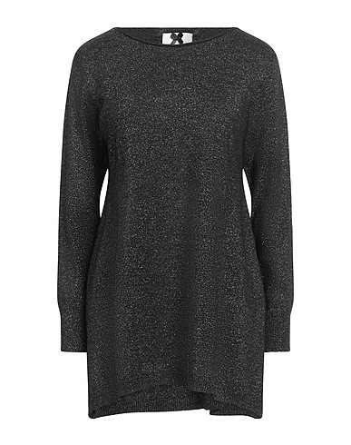 NO SECRETS Jumper Black 40% Viscose, 28% Polyamide, 22% Polyester, 10% Other Fibres