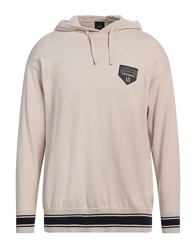 ARMANI EXCHANGE Pullover Beige 75% Baumwolle, 15% Polyamid, 10% Wolle