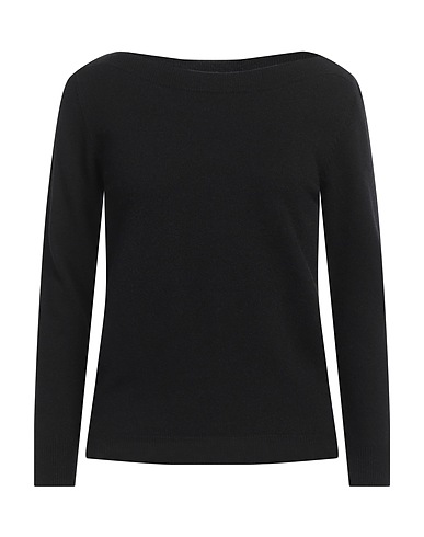WHITE WISE Jumper Black 30% Cashmere, 30% Viscose, 20% Wool, 20% Nylon