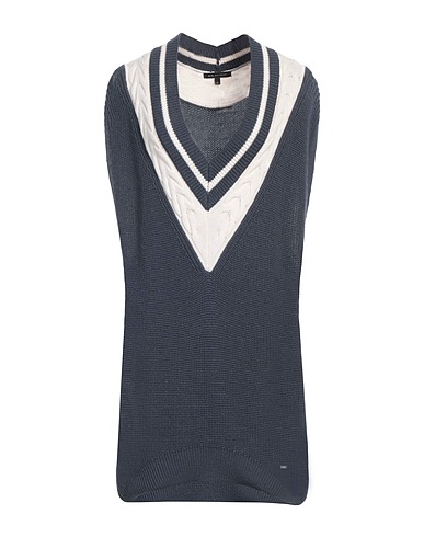ARMANI EXCHANGE Jumper Slate blue 50% Acrylic, 50% Virgin Wool
