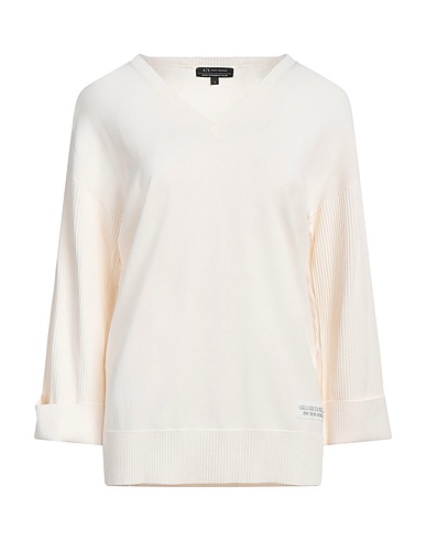 ARMANI EXCHANGE Jumper Ivory 62% Viscose, 38% Polyamide