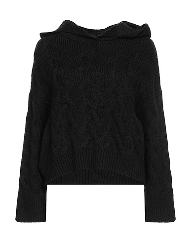 ARMANI EXCHANGE Sweater Black 50% Polyester, 45% Acrylic, 5% Wool