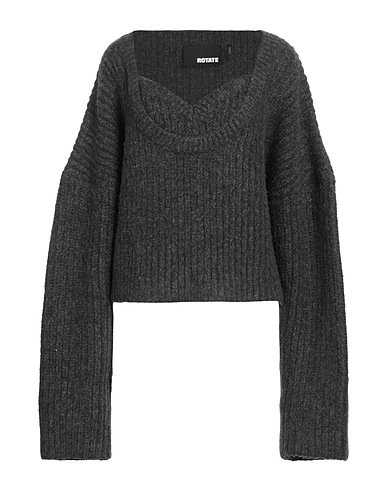 ROTATE BIRGER CHRISTENSEN Pullover Blei 52% Acryl, 43% Polyester, 5% Wolle
