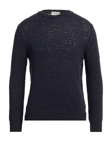 AGNONA Jumper Midnight blue 50% Cotton, 50% Silk, Metal