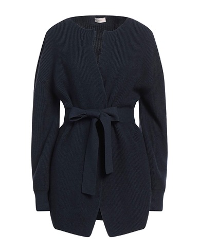 AGNONA Cardigan Midnight blue 50% Cotton, 50% Cashmere