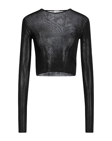 SAINT LAURENT Sweater Black 100% Viscose