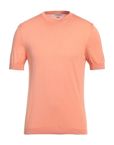 AGNONA Sweater Salmon pink 55% Silk, 45% Cotton, Metal