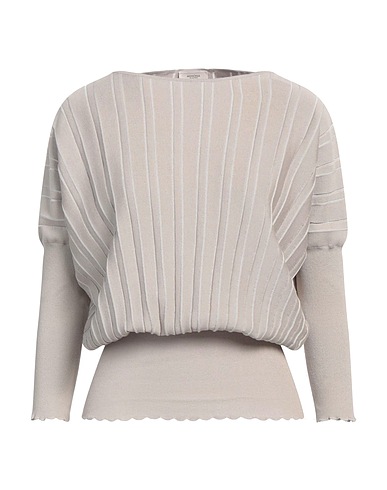AGNONA Pullover Beige 55% Seide, 45% Baumwolle