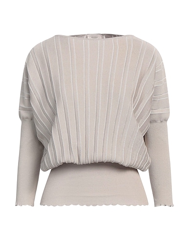 AGNONA Pullover BEIGE 55% Seide, 45% Baumwolle
