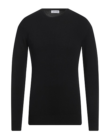 EXTE Pullover Nero 57% Poliammide, 43% Viscosa