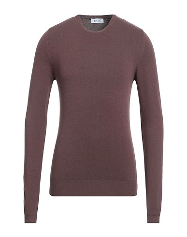 EXTE Sweater Chocolate brown 57% Polyamide, 43% Viscose