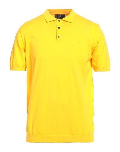 LIU •JO MAN Pullover Gelb 100% Baumwolle