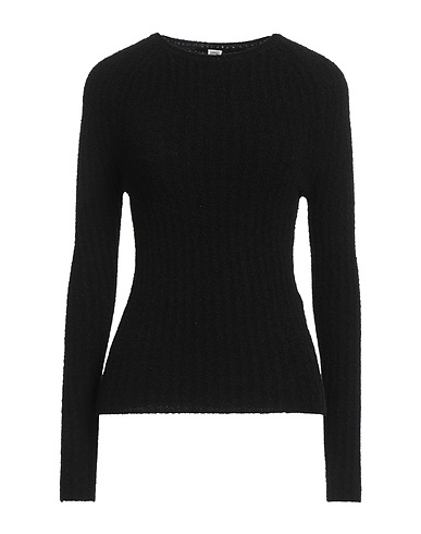 TOTEME Jumper Black 65% Wool, 34% Polyamide, 1% Elastane