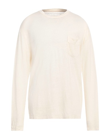 ORIGINAL VINTAGE STYLE T-shirt Ivory 100% Linen