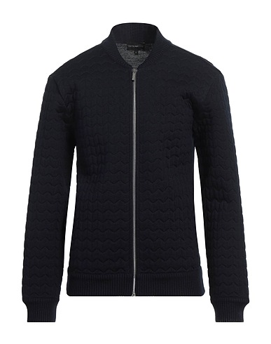EMPORIO ARMANI Jumper with zip 50% Virgin Wool, 50% Acrylic