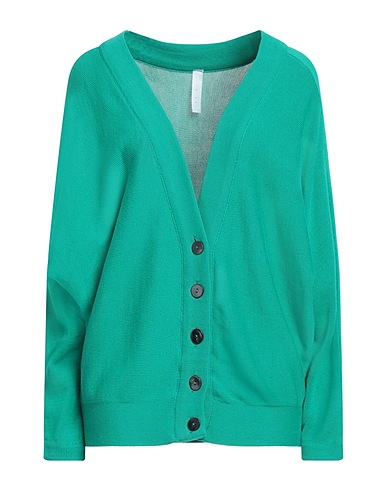 LB-H Lab Cardigan Emerald green 100% Cotton