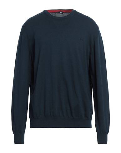 HARMONT & BLAINE Jumper Navy blue 100% Cotton