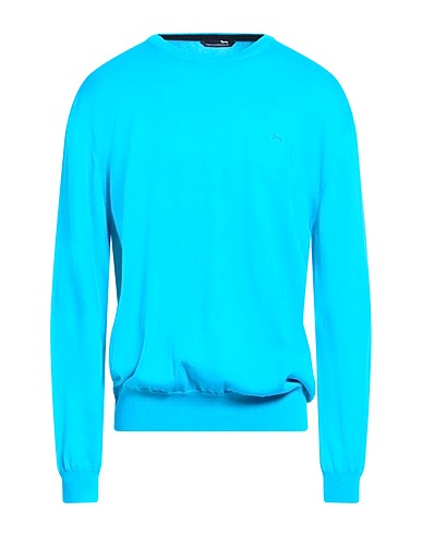 HARMONT & BLAINE Pullover Turquoise 100% Coton